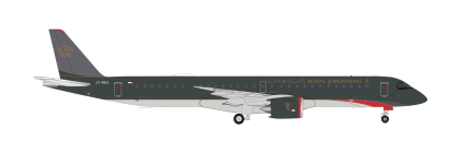 Herpa 539272 - 1:500 - Royal Jordanian Airlines Embraer E195-E2 - JY-REA